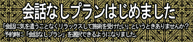 会話なしプラン始めました。